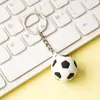 Llavero Creativo 3D Estéreo de Baloncesto Colgante de Goma Suave de Fútbol, Voleibol, Tenis Llavero para Mochila Escolar Llave de Coche Regalo