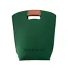 Bolsa de fieltro de alta gama estilo bosque, Bolsa de mano de fieltro, Bolsa de regalo para padrino, Bolsa de mano práctica para el Festival del Medio Otoño