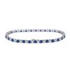 Mecanismo de Cierre Cadena Pulsera de Plata S925 Fila Única Circonita Diamante Artificial Pulsera Venta Directa de Fábrica