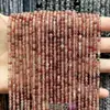 Suministrado directamente por el fabricante: cuentas redondas pequeñas de piedra natural, cuentas de arroz, cristal, turmalina, cuentas redondas de ágata, materiales hechos a mano para DIY, accesorios para pulseras