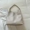 Bolso de mujer de gran capacidad, nueva moda de verano 2026, bolso de hombro simple, textura tejida, bolso tote casual para el día a día