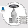 Válvula de compuerta con sello blando para ranura Z85X-16P de acero inoxidable 304 abrazadera vástago oscuro válvula de compuerta