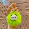 Colgante de Panda Bola de Peluche de Dibujos Animados Llavero Lindo para Coche Muñeco de Peluche Colgante para Bolso de Pareja Pequeño Regalo Venta al por Mayor