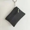 Nuevo y Popular Tarjetero de Cuero Suave para Hombres y Mujeres, Llavero Colgante de Moda, Mini Bolsa de Almacenamiento para Regalos, Billetera para Monedas