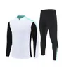 Nova Jaqueta de Treino de Futebol Casual de Esportes ao Ar Livre de Inverno Jaqueta de Manga Comprida Conjunto de Uniforme de Futebol Roupa Quente de Treino