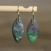 Brincos de Argola com Pingente de Gota de Água da Moda para Mulheres Exquisitos Brincos Brincos de Pedra do Imperador brincos