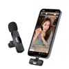 Artículo Popular Transfronterizo para Transmisión en Vivo, Micrófono Mini de Solapa Bluetooth con Cancelación de Ruido, Micrófono de Solapa Inalámbrico para Teléfonos Móviles