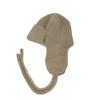 Orejeras de punto de mohair para mujer otoño e invierno que hacen que la cara se vea pequeña, esquí cálido con cordones, gorro Lei Feng que combina con todo, gorro de lana tipo bolsa para la cabeza