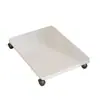 Base de caixa de armazenamento móvel com rodízios, organizador, bandeja da unidade principal, suporte de flores, estrutura de base, suporte de roda universal