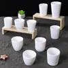 A8 Caneca de Melamina Espessa Branca Loja de Hot Pot Xícara de Chá Boca de Imitação de Porcelana Caneca Plástica Comercial para Bebidas Água Anti-queda Comercial