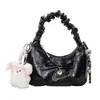Bolso de Luna de Diseño Nicho Estilo Coreano 2025 Nuevo Bolso Dumpling para Mujer Bolso Cruzado Casual para Hombro