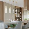 Moderno Simples Vidro Rachado Estilo Americano Simples Retrô Luminária de Cabeceira Pequena Luminária de Ambiente Restaurante Pequena Luminária de Luxo Leve