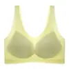 Hermoso Espalda Ropa Interior Mujer Verano Deportes Fina Muestra de Pecho Pequeño Sin Costuras Ultra-delgada Sin Aro de Acero Muestra de Pecho Grande Texto Pequeño Sujetador Estilo Camiseta