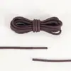 Cordones Kurokin Redondos de Algodón Puro Encauchutados 0.3cm Profesionales Altos y Bajos Adaptables para Exteriores Zapatos de Cuero Botas Martin
