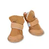 Zapatos Cálidos de Lana de Cordero para Mascotas Aite, Zapatos de Algodón para Mascotas, Zapatos de Nieve para Perros, Zapatos para Perros Teddy, Zapatos de Algodón para Cachorros