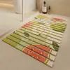 Alfombrilla de baño, alfombrilla antideslizante de PVC para el baño, la ducha y el inodoro, alfombrilla antideslizante para ducharse, alfombrilla impermeable y de drenaje para baño e inodoro