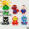 Dibujos Animados Brillantes Anime Héroes Vengadores Serie Accesorios de Resina DIY Funda de Teléfono Pasador Adornos para el Cabello Accesorios Pegatinas