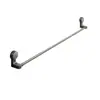 Estante para Toallas con Ventosa, Estante de Almacenamiento para Baño Montado en la Pared sin Taladrar, Estante Grueso para Toallas de Baño, Barra para Toallas, Estante Drenante para Toallas