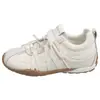 Zapatos de entrenamiento alemanes estilo ballet plateados que aumentan la altura para mujer, nuevos zapatos casuales súper populares para mujer de otoño 2026, zapatos de Forrest Gump