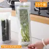 Bolsa Larga Sellada para Conservación Fresca Hogar Engrosada Alimento Bolsa Densa Cocina Refrigerador Congelador Embalaje Refrigerado Bolsa Ziplock