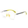 Populares Monturas de Gafas con Almohadillas Nasales de Silicona para Niños, Monturas de Gafas Ovaladas tipo Nerd para Miopía, Recomendadas por Ópticos de Tiendas Físicas