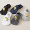 Calcetines invisibles para hombre, calcetines náuticos de caña baja, calcetines ultracortos de silicona, venta al por mayor, de verano, para estudiantes y adolescentes