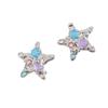 Pinza Lateral de Corazón para Niña Pinza para el Cabello de Estrella con Pedrería Super Brillante Estilo de Lujo Ligero Gama Alta Pinza para Flequillo Accesorios para el Cabello Completamente de Diamante Nuevo 2024