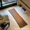 Mesa de Chá de Madeira Maciça em Laje Grande Mesa de Café Simples Estilo Novo Chinês para Casa Mesa de Centro Grande Longa Sala de Estar Mesa de Jantar Suporte de Chá Mesa de Estudo Escritório