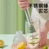 Vaso Mezclador de Manivela para Tienda de Té de Leche, Vaso de Manivela para Preparar Té de Limón, Palo para Jugos, Vaso para Cócteles, Vaso para Limón