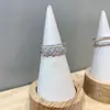 Anillo de Dedo Índice Estilo Coreano Anillo Europeo Americano para Mujer Abierto de Moda Personalidad ins Tendencia Retro Celebridad de Internet Forma Irregular Anillo para Dedo