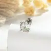 Nuevo Pendiente de Hueso de Cartílago con Zircón de la Suerte Bicolor Degradado Color Caramelo Dulce de Henson para Niñas