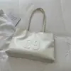 Bolsa Tote de Color Sólido de Gran Capacidad para Mujer, Nuevo Bolso de Hombro Casual para Viajes de Trabajo Otoño Temprano 2026, Bolso de Axila Moderno y Elegante