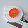 Cabeça de flor de papoula flor artificial flor de seda corsage chapéu roupa flor falsa acessórios material artesanal decoração guirlanda adorno de cabeça
