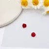 Acessórios de joias de liga de desenho animado de flor com furo para pendurar cor do material pulseira com contas corrente de celular acessórios diy feitos à mão
