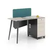 Escritorio para Personal, Pantalla para Oficina de Personal, Estación de Trabajo para Cuatro-Seis Personas, Combinación de Escritorio y Silla de Computadora Moderna y Simple