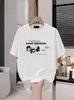Camiseta Marca de Streetwear Europeia e Americana Cor Vinho Masculina Pesada Manga Curta 2025 Americana High Street Retrô Verão Manga Meia