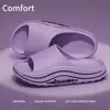 Pantuflas de verano para mujer para exteriores, sandalias antideslizantes de EVA para interior y hogar, pantuflas de baño silenciosas, sin olor y cómodas para caminar.
