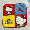 20*20 cartoon algodão infantil pequena toalha quadrada bebê pequena toalha criança pequena toalha de mão toalha de limpeza toalha de saliva toalha bonito