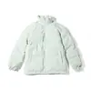 Fuera de la biblioteca chaqueta acolchada de algodón de color liso chaqueta acolchada de algodón de invierno para hombres y mujeres chaqueta acolchada de algodón tendencia de ropa pan ropa acolchada de algodón delgada transfronteriza impresión