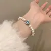 2025 Nova Pulseira de Pérolas de Cristal Contas Design de Nicho Feminino Personalizada Versátil Pulseira Acessórios para Mão Atacado