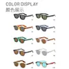 Nuevas gafas de sol transfronterizas para mujer, sensación de alta gama, mismo estilo que las marcas principales, protección solar, protección UV, productos de alta calidad, gafas de sol para conducir para hombre