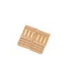 Sutiã Transfronteiriço de Microfibra Elástico de Três Fileiras e Três Ganchos/Quatro Ganchos com Costas em Rede, Fechamento por Colchetes, Roupa Íntima Feminina com Alças Largas