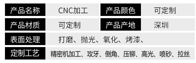数控设备铝件定制