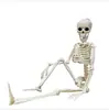 Figura de Esqueleto de Halloween 40cm Humano Rosa Barra Decoração de Atmosfera Adereços Decoração de Halloween