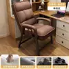 Silla Reclinable que se Puede Usar para Sentarse y Acostarse, Silla para Siesta, Silla Plegable de Doble Propósito para Oficina para la Hora de la Comida, Silla de Estudiante para Dormitorio con Respaldo