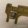 Plata de Xizang Nuevo Estilo Chino Plata Antigua Mantra de Seis Palabras Patrón de Nube Cuentas Espaciadoras Plata Pura Hueco Estilo Étnico Accesorios para Pulseras DIY