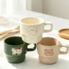 Canecas de cerâmica personalizadas com padrões de logotipo, publicidade de marca, cerimônia de inauguração, atacado de comércio exterior, vendas diretas do fabricante, transfronteiriço