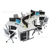 Mesa Criativa para Equipe Mesa de Trabalho Simples Combinação de Mesa e Cadeira de Escritório Mesa de Escritório para Equipe Mesa de Escritório com Formato Especial