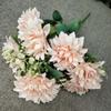 Buquê Artificial de Morango Nórdico com 10 Cabeças Flor Artificial de Plástico Decoração de Casa Casamento Morango Artificial Flor de Seda