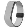 Adecuado para correa de reloj Google Fitbit Air, correa elástica de nailon de un solo color con hebilla magnética de silicona